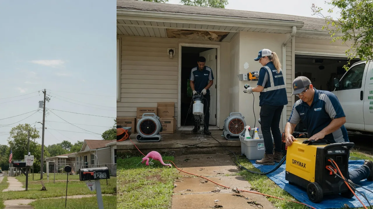 Storm Damage Water Removal in Sweet Water, AL near me